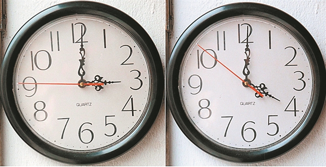 Αλλαγή ώρας για τελευταία φορά