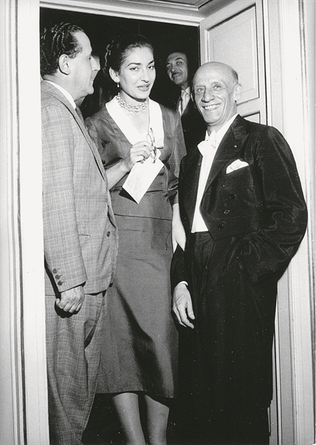 Μεγάλα αφιερώματα σε Κάλλας, Μητρόπουλο