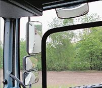 Σύστημα με τρεις δεξιούς καθρέφτες για όλα τα φορτηγά