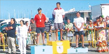 Χτύπησε μετάλλιο με  το ψαροντούφεκο