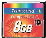 Τranscend Compact Flash 8GΒ 133Χ