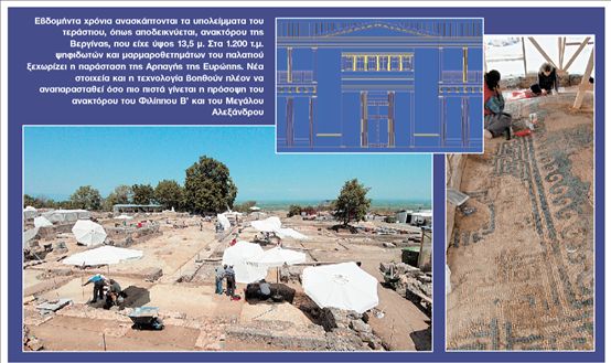 Τρεις Παρθενώνες χωρούσε η Βεργίνα