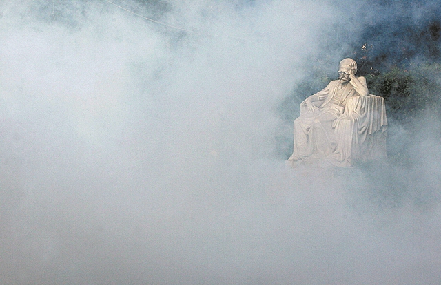 Στο «εργαστήριο»του Κωστή Παλαμά