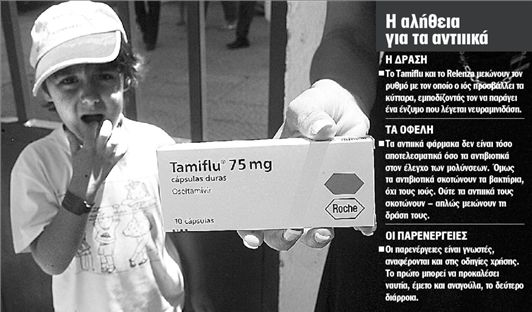 «Μη δίνετε Τamiflu στα παιδιά»