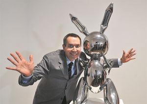 Κουνς, Γκαρσία και ένα σπίτι στον Λυκαβηττό