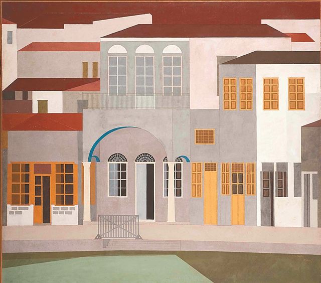 Ο χρωστήρας δίπλα στον αργαλειό