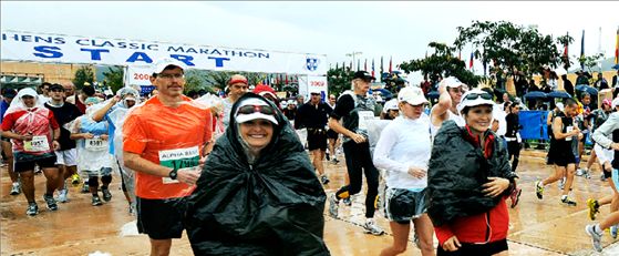 Τρέχοντας στη βροχή