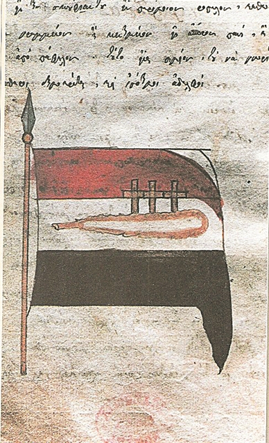 Ο επαναστατικός συμβολισμός της σημαίας του Ρήγα