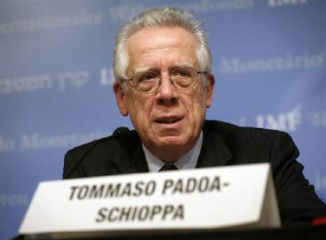 Ο Tommaso Padoa σύμβουλος οικονομικών του πρωθυπουργού