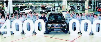 Dacia: 45 χρόνια, 4 εκατ. πωλήσεις