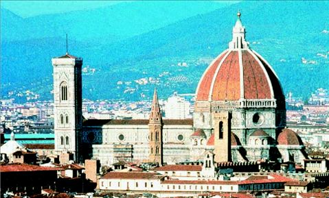 Πώς στέκεται ο τρούλος του καθεδρικού ναού της Φλωρεντίας;