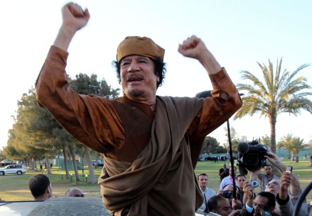 Ένταλμα σύλληψης σε βάρος του Καντάφι