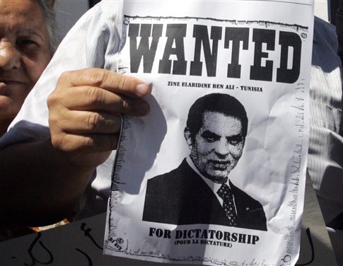 Τυνησία: Φυλάκιση 35 ετών για τον Μπεν Άλι και τη σύζυγό του