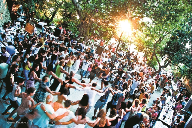 Ικαριώτικο γλέντι στις Βρυξέλλες