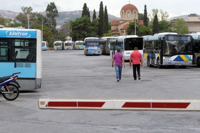 Εξάωρη στάση των λεωφορείων σήμερα στην Αθήνα
