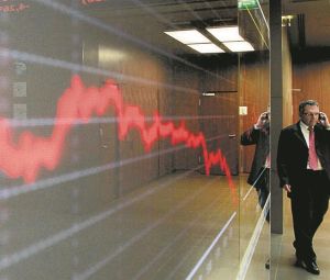 Τάση αποστροφής επενδυτικού κινδύνου στο Χρηματιστήριο Αθηνών