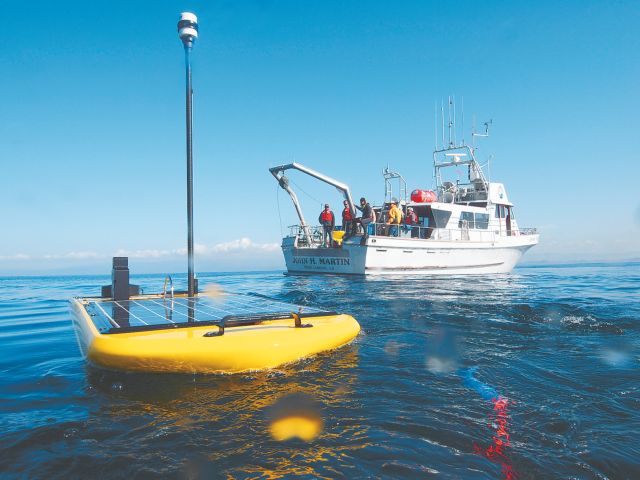 Σκάφη-ρομπότ πλέουν στους ωκεανούς και συλλέγουν επιστημονικά στοιχεία
