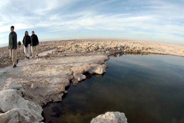 Οαση μικροβίων ζει και βασιλεύει κάτω από την έρημο της Χιλής