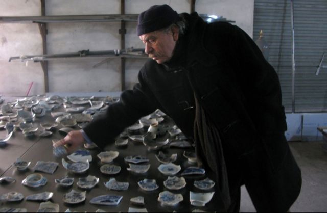 «Φτωχή τέχνη» από 
σπασμένη πορσελάνη