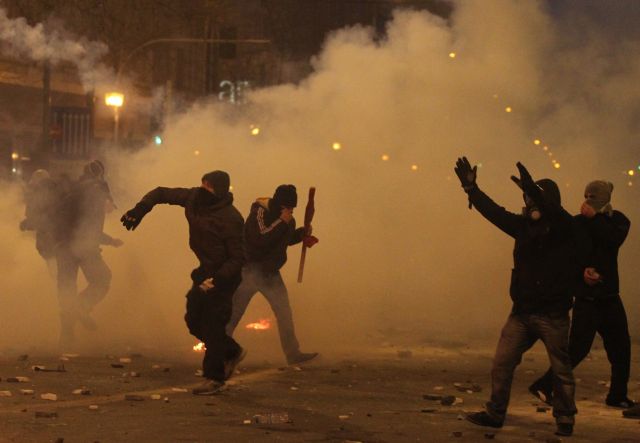 Σαμαράς: «Θα κατεβάσω τις κουκούλες από τα καθάρματα που διέλυσαν την πόλη»