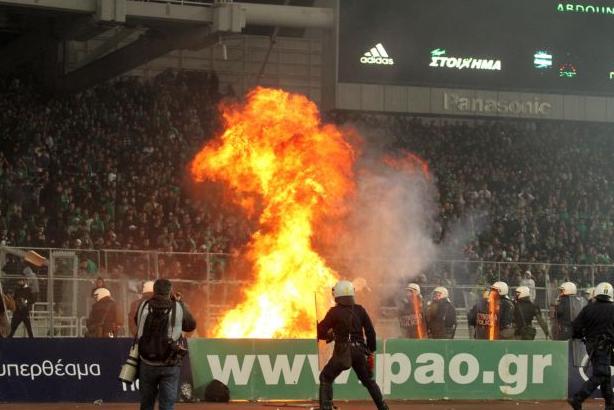 Πειθαρχική δίωξη στον Παναθηναϊκό για τα επεισόδια στο ΟΑΚΑ