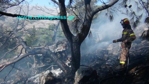 Χίος: Πτώση λεωφορείου σε χαράδρα με τρεις νεκρούς και εννέα τραυματίες