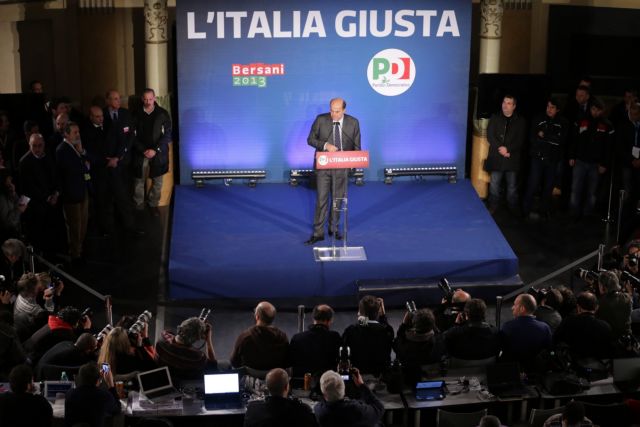 Ο Μπερσάνι ζητεί από τον Γκρίλο να πει ξεκάθαρα «τι θέλει» για το μέλλον της Ιταλίας