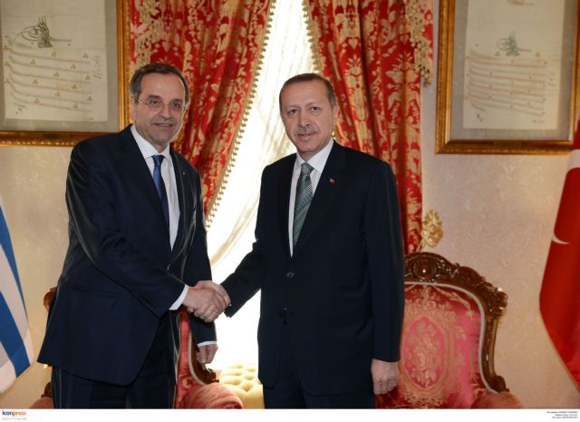 Σαμαράς – Ερντογάν συμφώνησαν σε «καλύτερες σχέσεις»