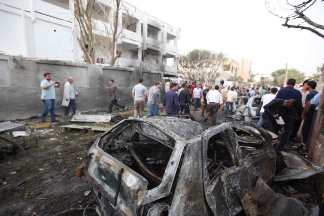 Επίθεση δέχτηκε η γαλλική πρεσβεία στην Τρίπολη της Λιβύης