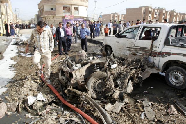 Είκοσι δύο νεκροί και 100 τραυματίες από μπαράζ επιθέσεων στο Ιράκ
