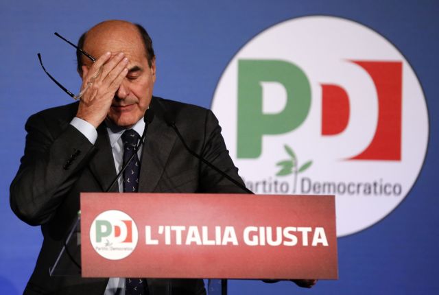 Kρίση στην ιταλική Κεντροαριστερά μετά την επανεκλογή Ναπολιτάνο