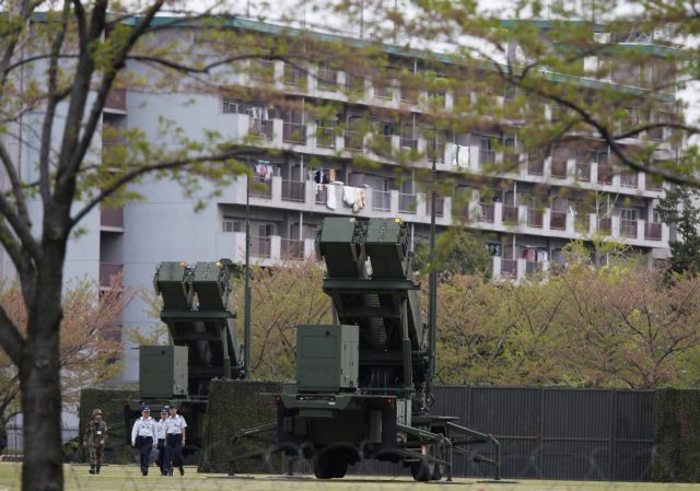 Πύραυλοι Πάτριοτ στο Τόκιο για την αντιμετώπιση ενδεχόμενης επίθεσης από τη Βόρεια Κορέα