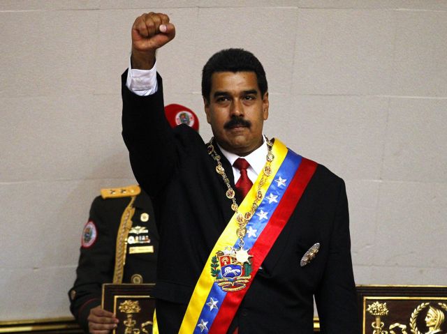 Αγνωστος διέκοψε την ομιλία του προέδρου Μαδούρο στη Βενεζουέλα κατά την ορκωμοσία του