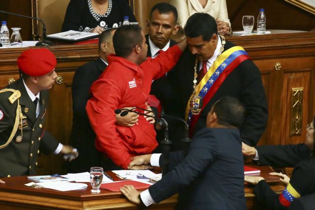 Φαρσέρ διέκοψε το πρώτο διάγγελμα Μαδούρο ως Προέδρου της Βενεζουέλας
