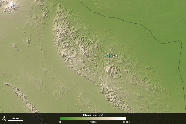Δορυφόρος της NASA «είδε» τον σεισμό στο Ιράν