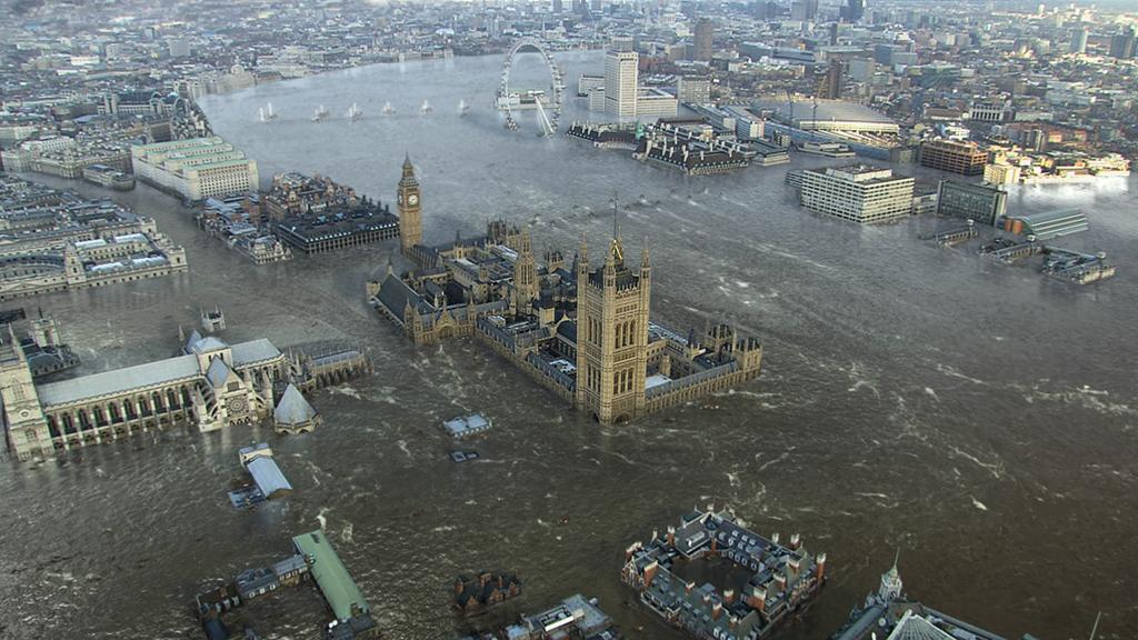 Το Λονδίνο θα πλημμυρίζει κάθε 10 χρόνια από το λιώσιμο των πάγων, διαβλέπουν κλιματολόγοι