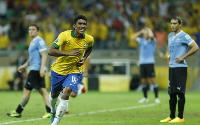 Η Βραζιλία νίκησε 2-1 την Ουρουγουάη και προκρίθηκε στον τελικό του Κυπέλλου Συνομοσπονδιών