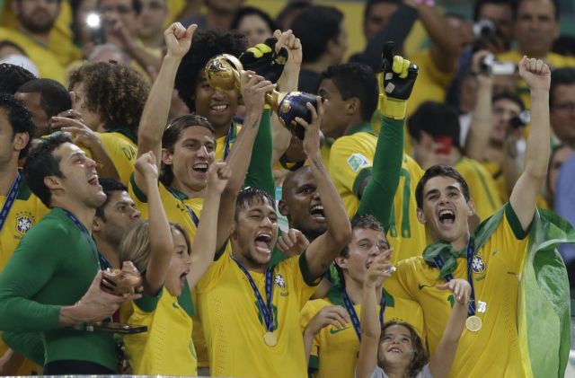 Η Βραζιλία σάρωσε με 3-0 την Ισπανία, κατακτώντας το Κύπελλο Συνομοσπονδιών