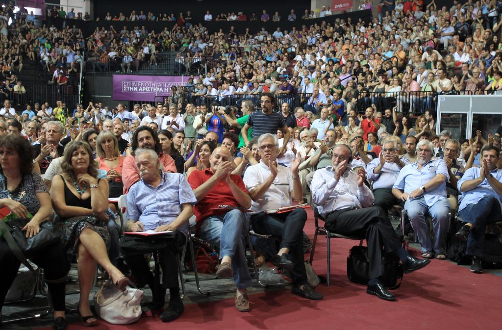 Ενταση στις ψηφοφορίες στο συνέδριο του ΣΥΡΙΖΑ
