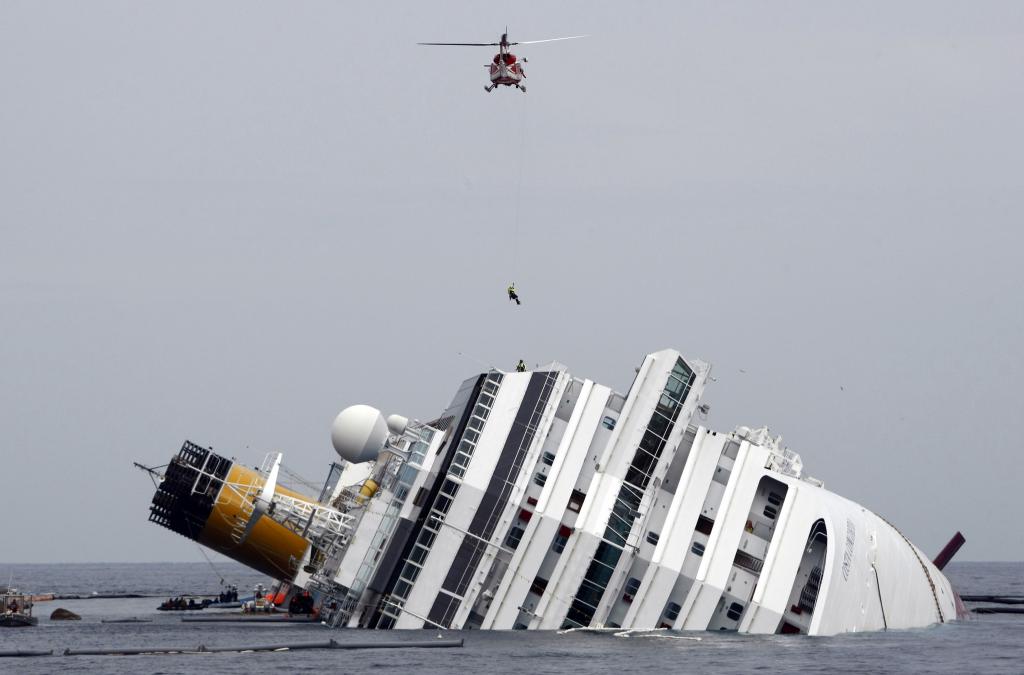 Πέντε καταδίκες για το ναυάγιο του Costa Concordia στην Ιταλία