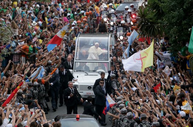 Βραζιλία: Βρήκαν βόμβα σε περιοχή που θα επισκεφθεί ο Πάπας