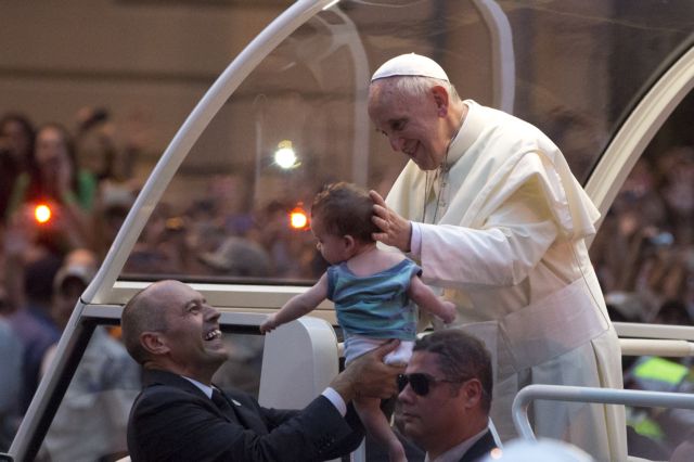 Με επεισόδια έφτασε ο Πάπας στο Ρίο ντε Τζανέιρο
