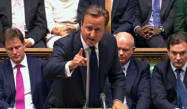 Το βρετανικό Kοινοβούλιο μπλοκάρει την στρατιωτική επιχείρηση κατά της Συρίας