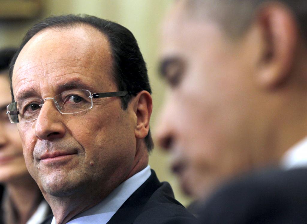 Ο Ολάντ διαβεβαίωσε τον Ομπάμα για τη συνδρομή της Γαλλίας στην επίθεση κατά της Συρίας
