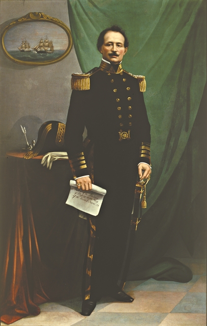 Ενας αμερικανός πλοίαρχος και ένας γάλλος λοχαγός