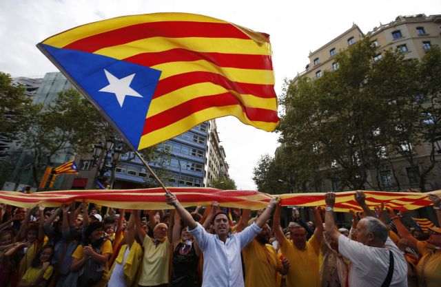 Ανθρώπινη αλυσίδα για την ανεξαρτησία της Καταλωνίας