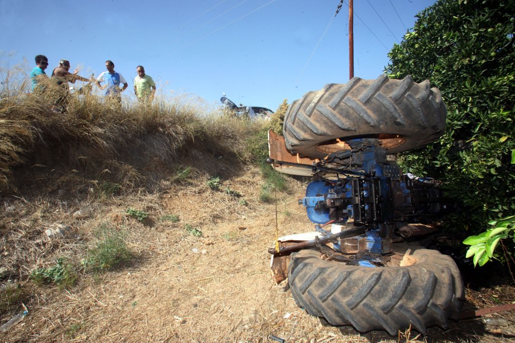 Αγρότης στο Αργος καταπλακώθηκε από τρακτέρ κι έχασε τη ζωή του