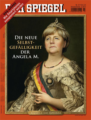 Ως «αυτάρεσκη αυτοκράτειρα» παρουσιάζει τη Μέρκελ το Spiegel
