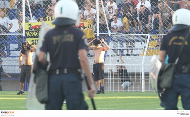Ιωνικός – ΑΕΚ 2-1 σε φιλικό παιχνίδι με επεισόδια