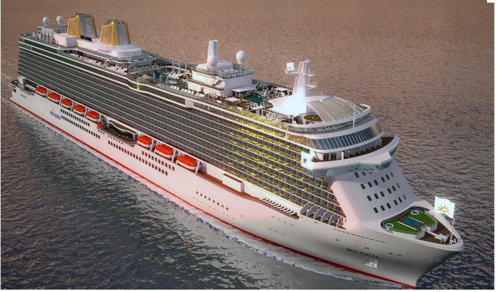 Ιδού το «Britannia», το κρουαζιερόπλοιο που είναι μεγαλύτερο από τον Πύργο του Αϊφελ